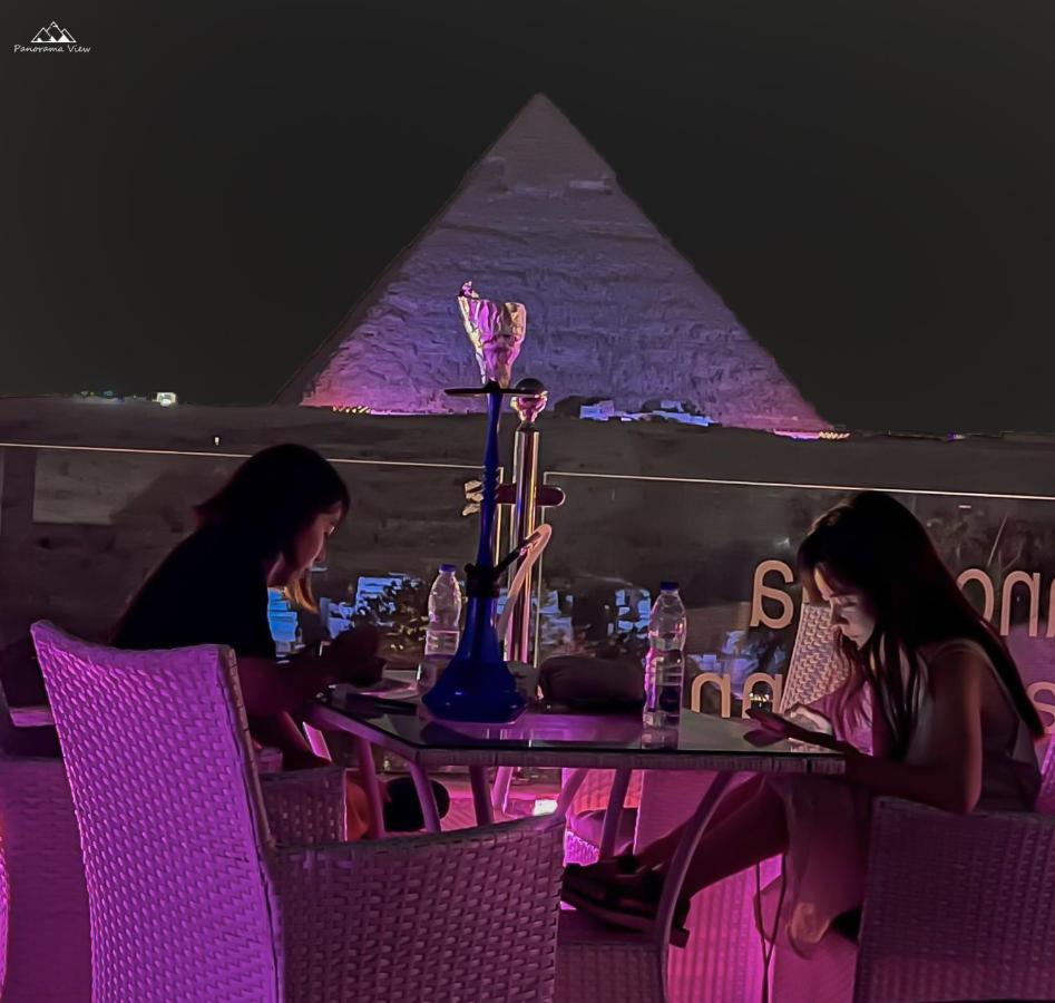 Panorama View Pyramids 호텔 Kafret el-Gabal 외부 사진