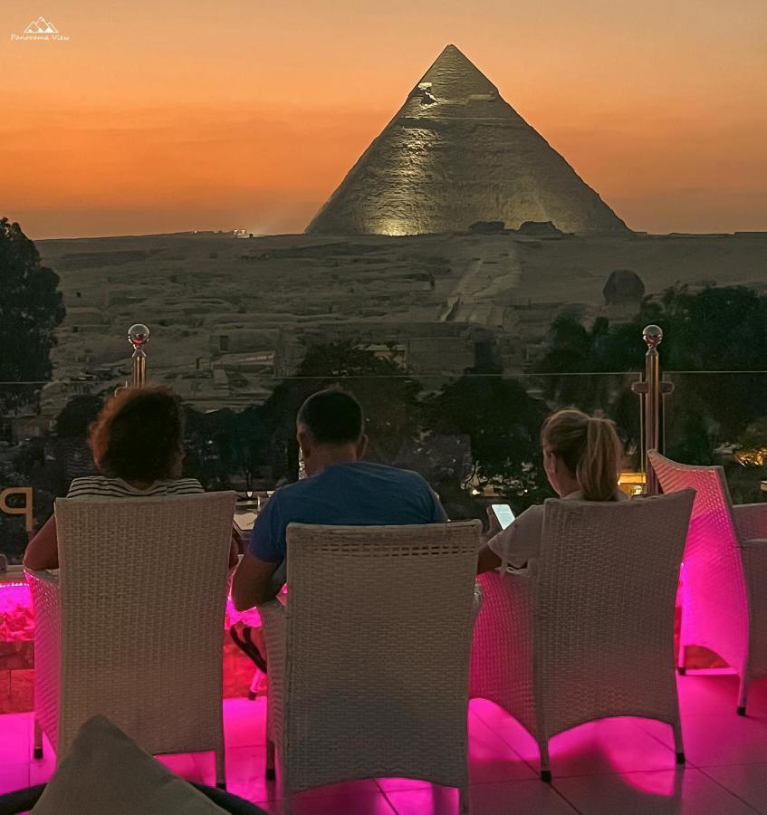 Panorama View Pyramids 호텔 Kafret el-Gabal 외부 사진