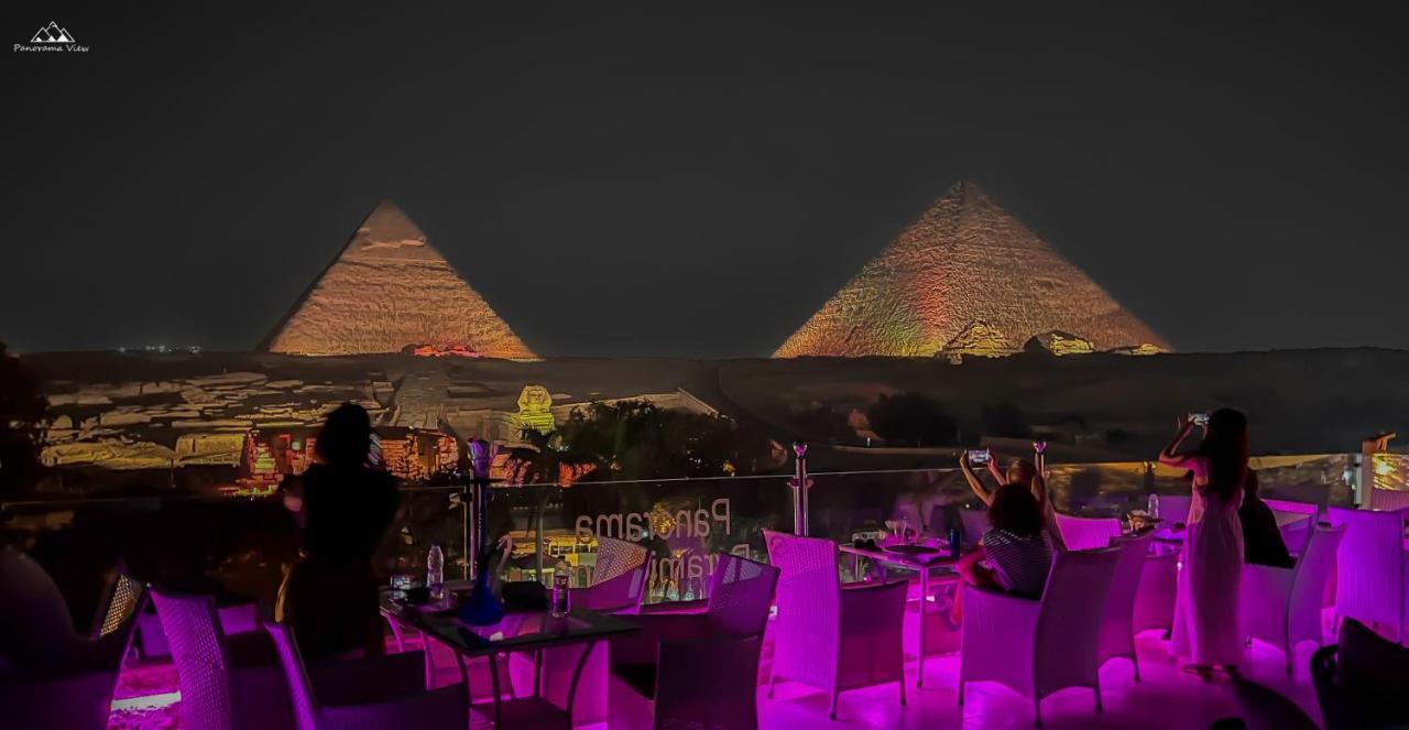 Panorama View Pyramids 호텔 Kafret el-Gabal 외부 사진