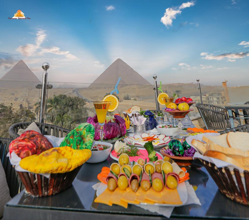 Panorama View Pyramids 호텔 Kafret el-Gabal 외부 사진