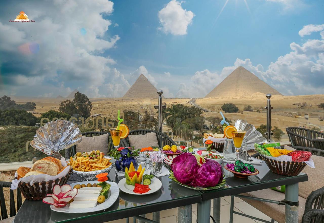Panorama View Pyramids 호텔 Kafret el-Gabal 외부 사진