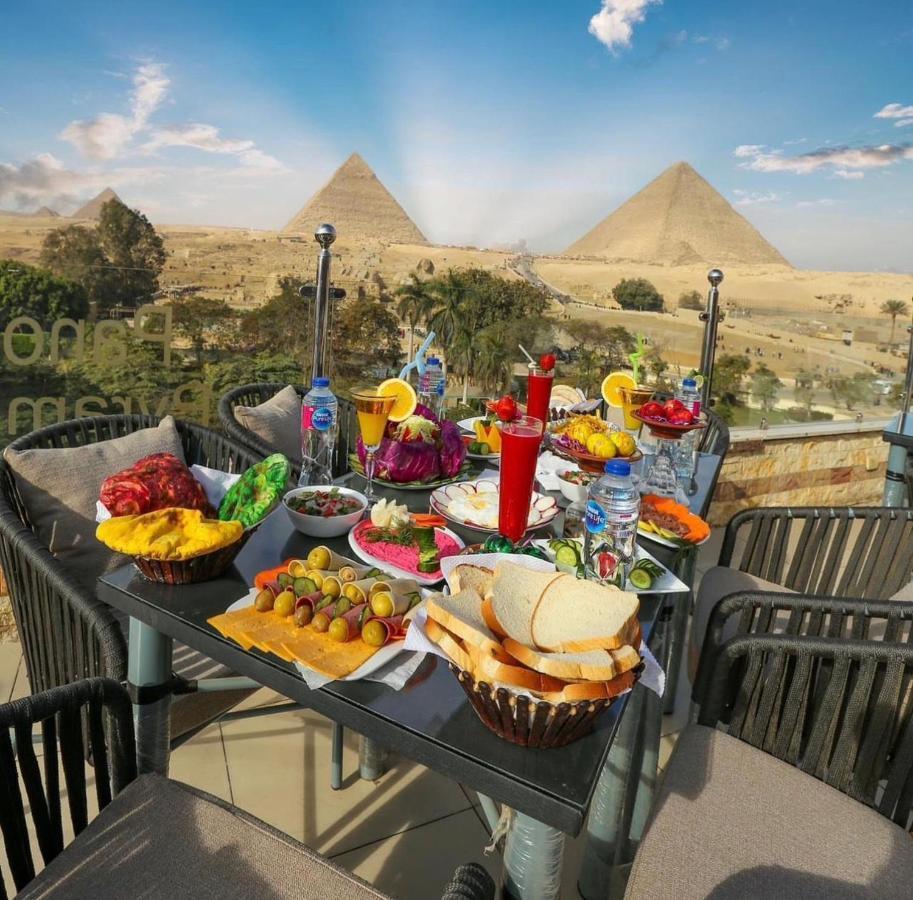 Panorama View Pyramids 호텔 Kafret el-Gabal 외부 사진