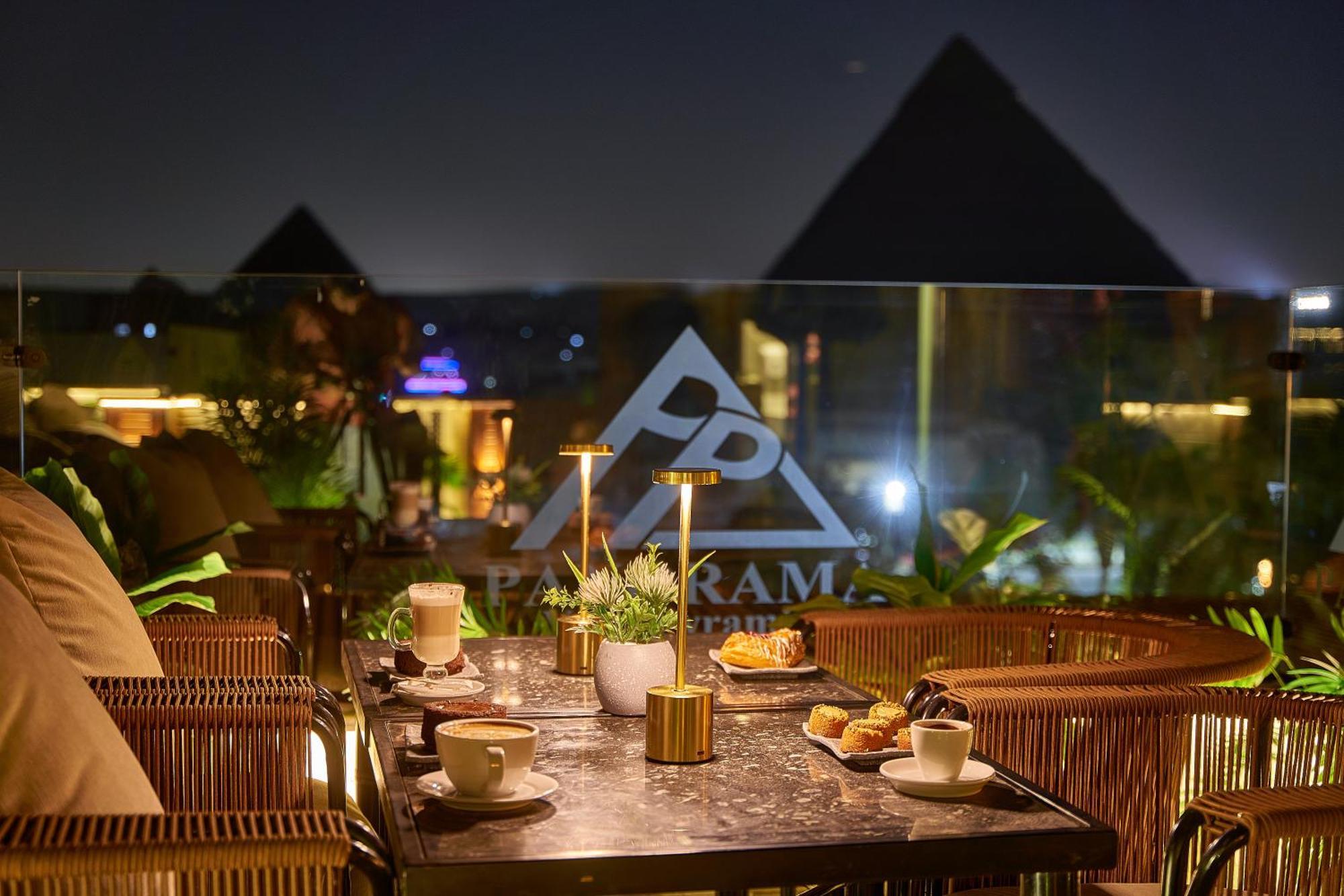 Panorama View Pyramids 호텔 Kafret el-Gabal 외부 사진